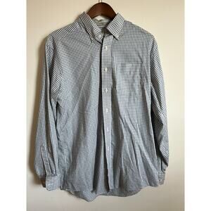 VTG LL Bean Long Sleeve Shirt Mens M Wrinkle Resist 0 MT78